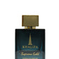 Khalifa Supreme Gold perfume bottle on a white background